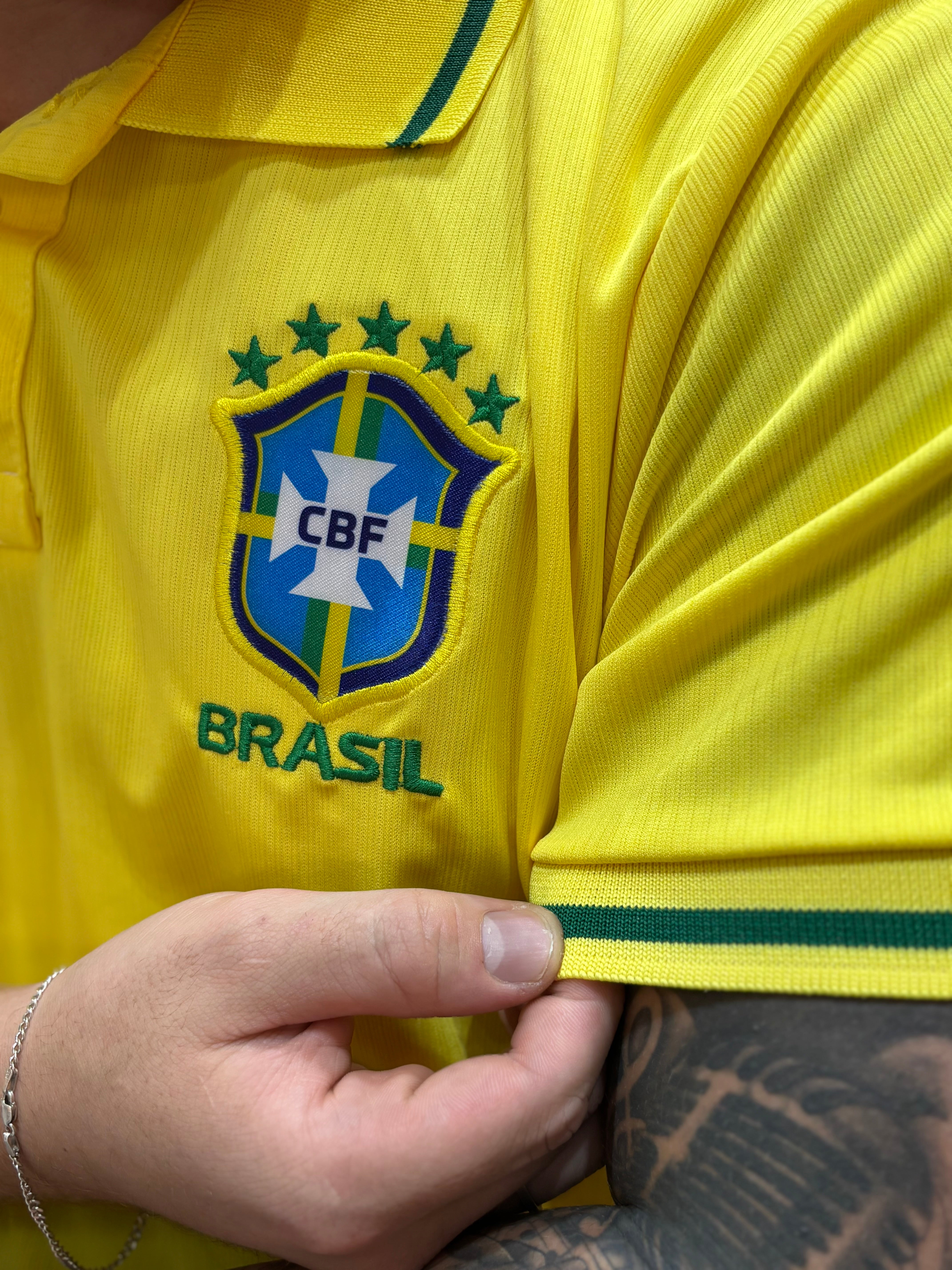 Camisa gola polo Brasil | casual/viagem