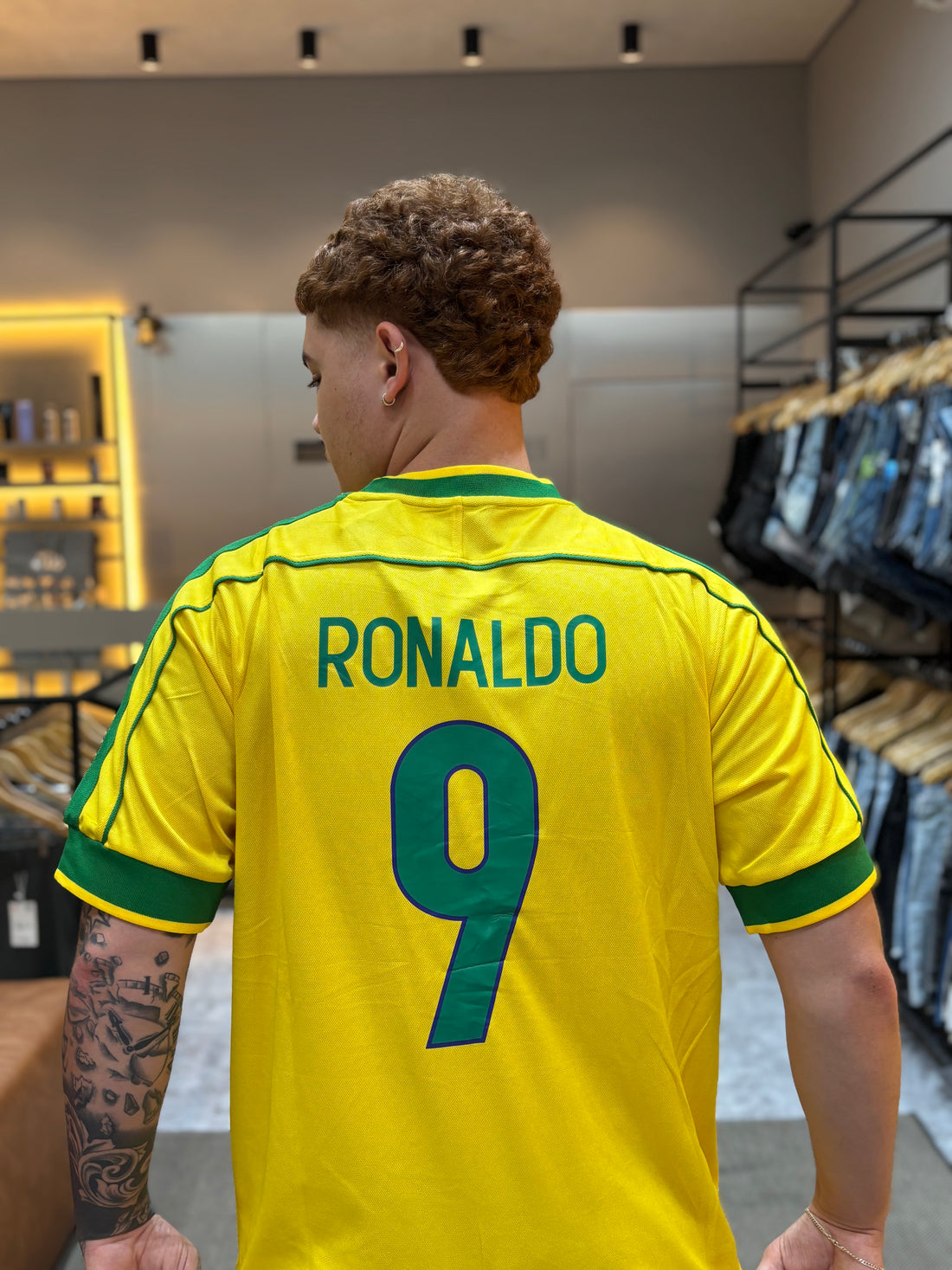 Camisa Brasil I 2002 Ronaldo Retrô