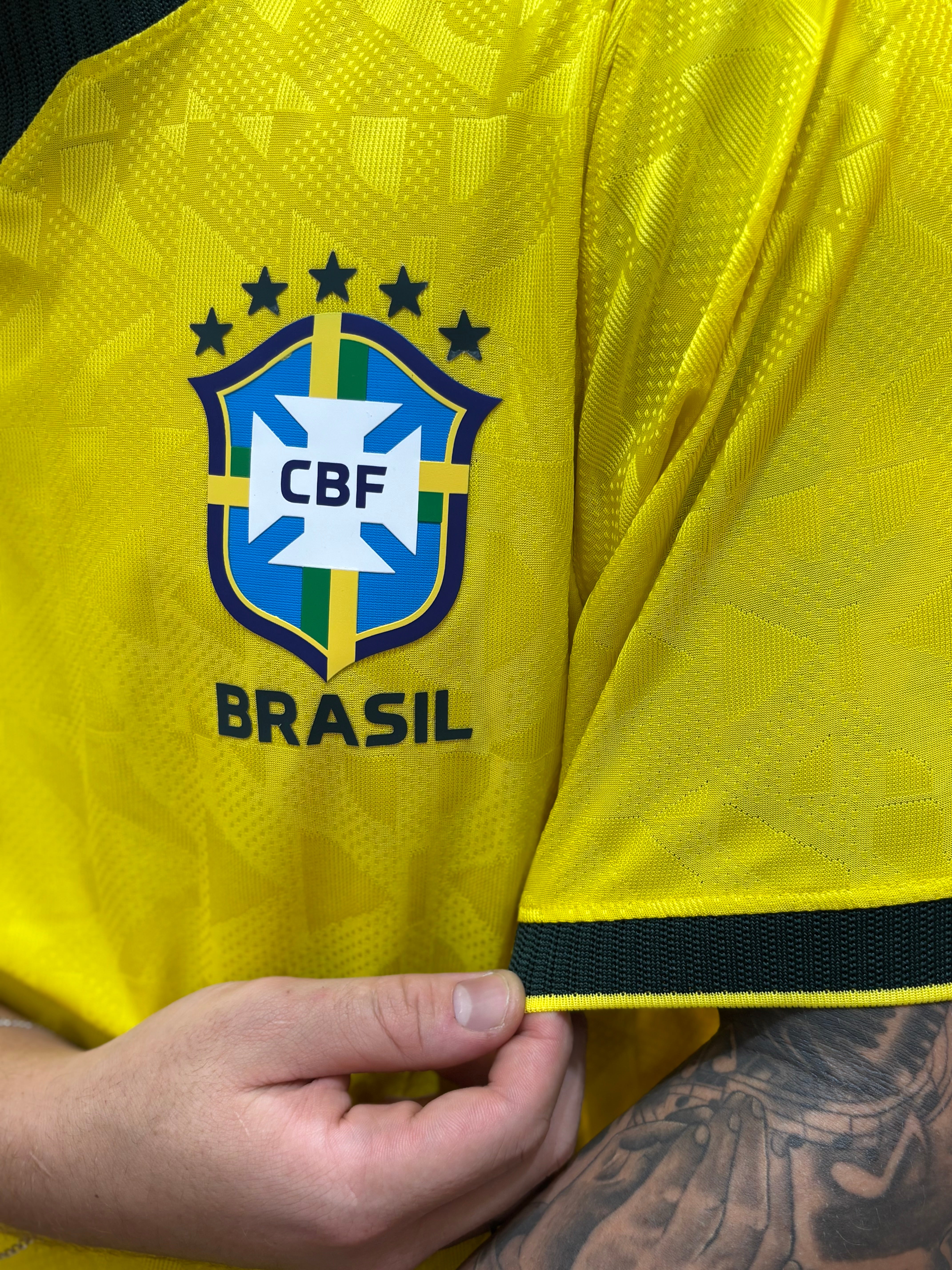 Camisa Brasil | 2026/27 Jogador Pro Masculina