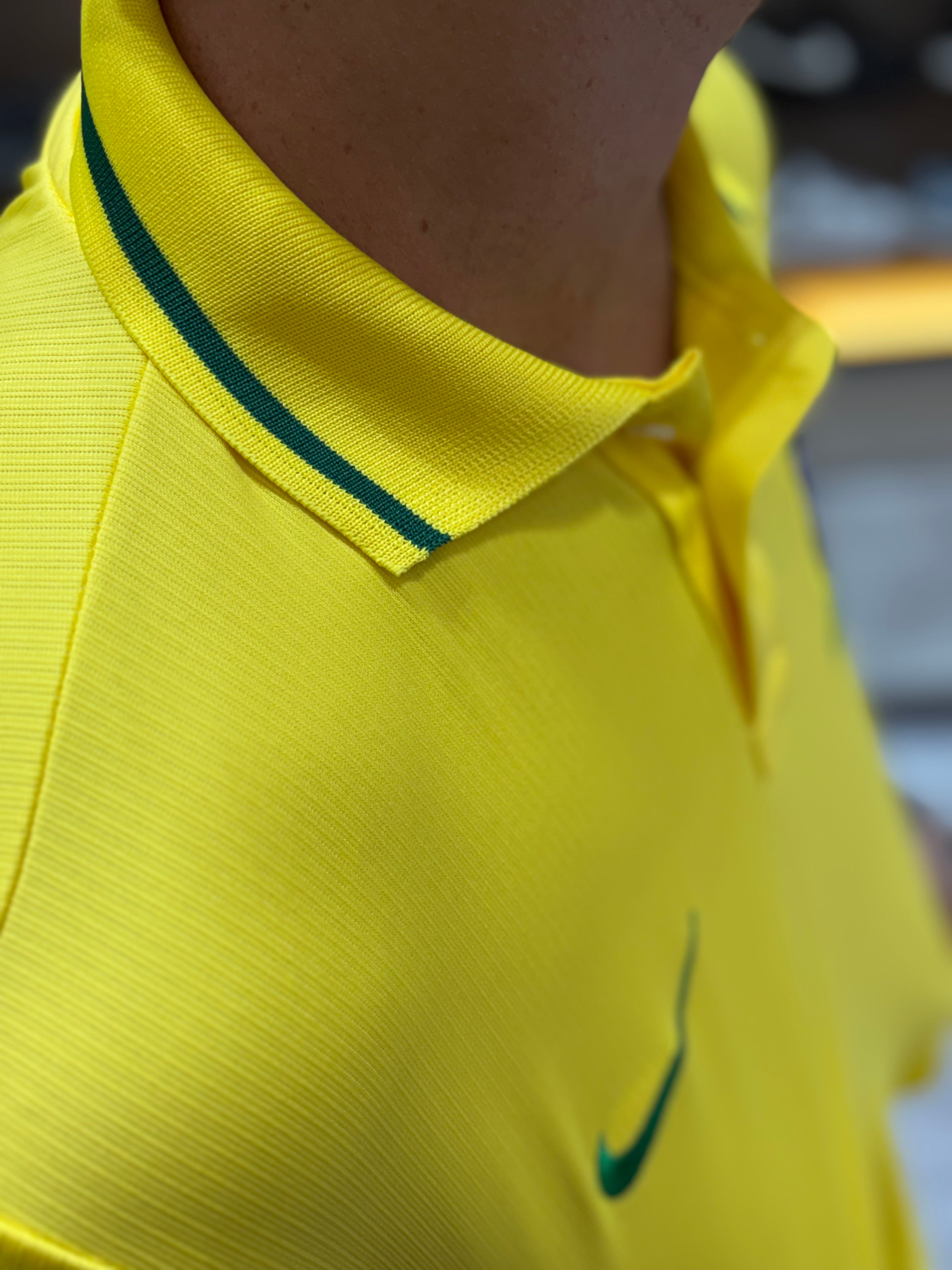 Camisa gola polo Brasil | casual/viagem